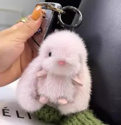 ファーチャーム キーホルダー