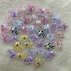 ネイパ ネイルパーツ サンリオ キティ クロミ マイメロ シナモン ハート