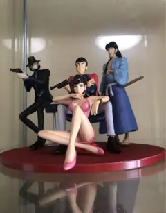 ルパン三世 フィギュア 5個セット 新作アニメ『ルパン三世 PART5』放送に合わせてバンプレストから