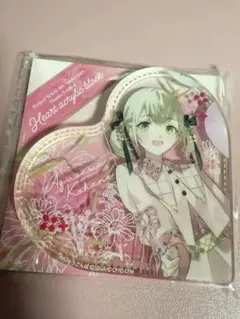 プロセカ感謝祭4th ハート型アクリルブロック 小豆沢こはね