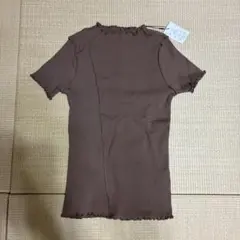 【新品未使用タグ付き】GRL 半袖 リブTシャツ