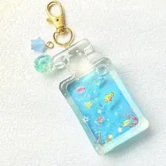 No.478 水族館 シャカシャカキーホルダー シェイカー レジンのサムネイル