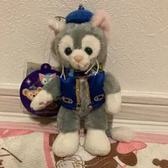 ジェラトーニ　ぬいぐるみバッジ　ディズニー　15周年