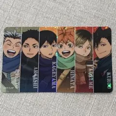 ハイキュー コスモワールド ホログラムカード 集合