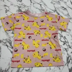 ポケモン　ピカチュウ Tシャツ 120cm ピンク 女の子