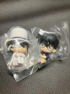 名探偵コナン　まちぼうけ　コナン　キッド　セット　ガチャガチャ