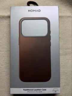 NOMAD Traditional Leather Case