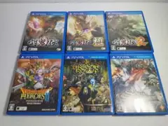 psvitaソフト6本まとめ売り！