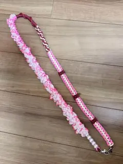 パラコードフリル付き　ショルダーストラップ