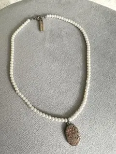 ⭐︎訳ありA BATHING APE パールネックレス⭐︎