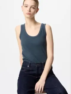 ソフトリブタンクトップ　2枚セット