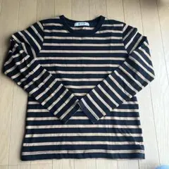 nano 長袖ストライプTシャツ