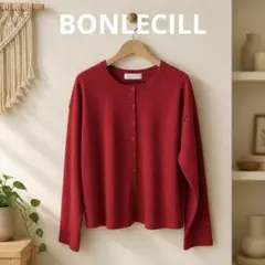 BONLECILL カーディガン レッド