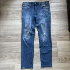 UNIQLO ユニクロ　スキニー　パンツ　ダメージデニム 29 (73cm)