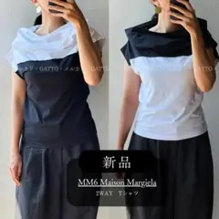 新品✨ラス１ MM6 Maison Margiela 2WAY Tシャツのサムネイル