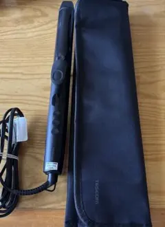 TESCOM ヘアアイロン ブラック　収納ケース付き