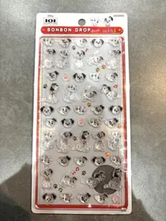 ボンボンドロップシール　ミニ　101匹わんちゃん