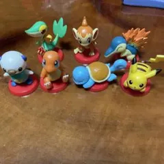 チョコエッグ　ポケモン　７種セット　旅立ちの三匹