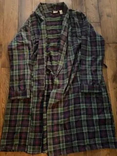 L.L.Bean チェック フランネル ガウン XL TALL ロングガウン