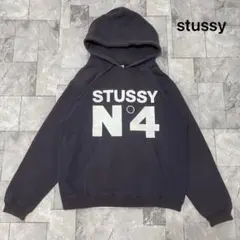 ステューシー N°4 スウェットパーカー 90s 00s オールド ヴィンテージ
