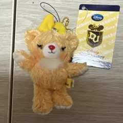 ユニベアシティ アプリコット バッジつきキーチェーン&ストラップ