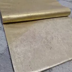 ゴールド✕シルバーの袋帯