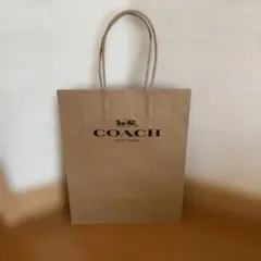 コーチ　ショップ袋　小サイズ