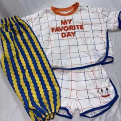 【韓国】 セットアップと波柄パンツ まとめ売り 100