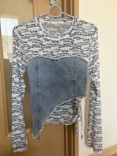 GYDA デニムシアードッキングトップスのサムネイル
