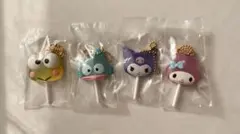 サンリオキャラクターズ カラフルキャンディーチャーム 4点