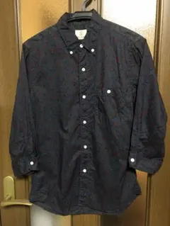 BEAUTY & YOUTH UNITED ARROWS フラワー柄七分丈シャツ