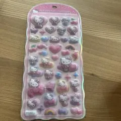 コットンパフィーシール　サンリオ　キティ