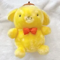 貴重 レア 1999年 サンリオ ポムポムプリン ボタン レトロ ぬいぐるみ