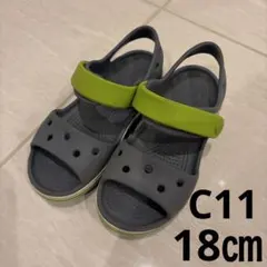 クロックス　サンダル　C11　18.5㎝