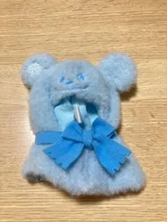 ディズニー シークレットポンチョ 青