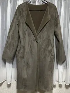 カプリシューレマージュ　フェイクムートンリバーシブルコート