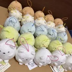 すみっコぐらし ばんざいゴムひも付きマスコット 全5種 25体セット