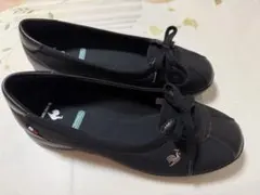 新品未使用　le coq sportif バレエシューズ ブラックのサムネイル