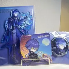 【原神】公式正規品　未開封　フリンズ　アクスタ　缶バッジ　コースター　セット