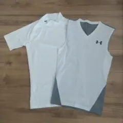 UNDER ARMOUR 半袖・ノースリーブセット SM、M メンズ