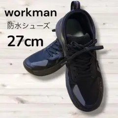 防水ランニングシューズ　ハイバウンスレイン 27センチ　ブラック　３E抗菌防臭のサムネイル