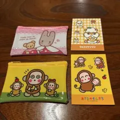 サンリオキャラクターズ フラットポーチ・シール