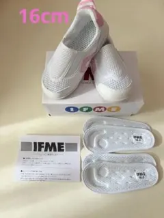 イフミー　IFME 上履き　ピンク　16cm