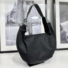 ボーグラン クロコダイル JRA ショルダーバッグ ブラック