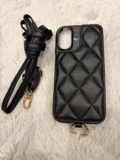 Eleganteエレガンテ★スマホケース・iPhone17用　ショルダー付き