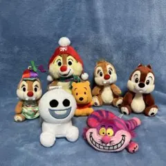 東京ディズニーリゾート　ボールチェーンマスコット7体まとめ売り