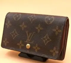 【正規品】ルイヴィトン モノグラム 二つ折り財布 レディース 人気