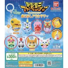 デジモンアドベンチャー　めじるしアクセサリー　4種セット