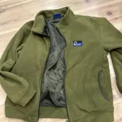 オリーブグリーン フリースジャケット 100cm以上