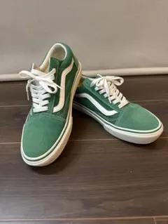 VANS Old Skool グリーン　26cmのサムネイル